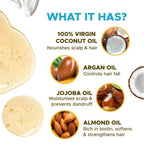 Coco Soul Extra Virgin Coconut Hair Oil | Grocsy
