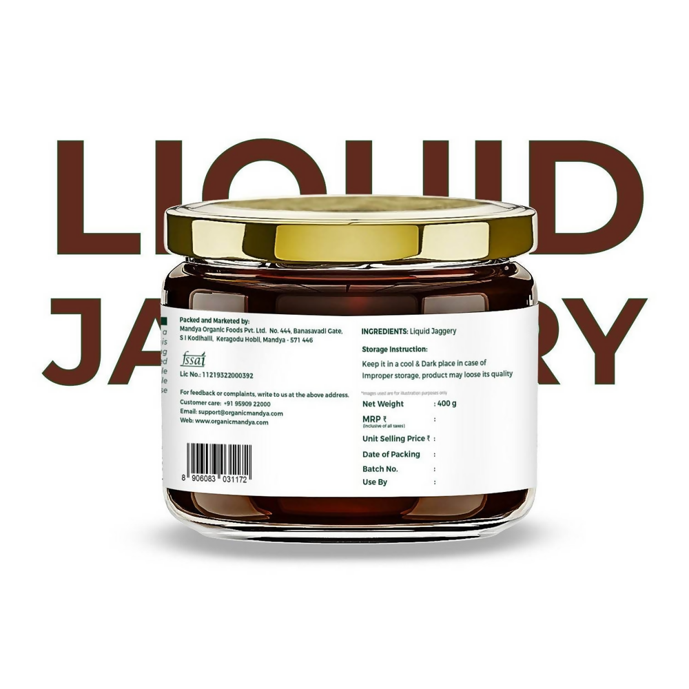 Organic Mandya Joni Bella (Liquid Jaggery) | Grocsy