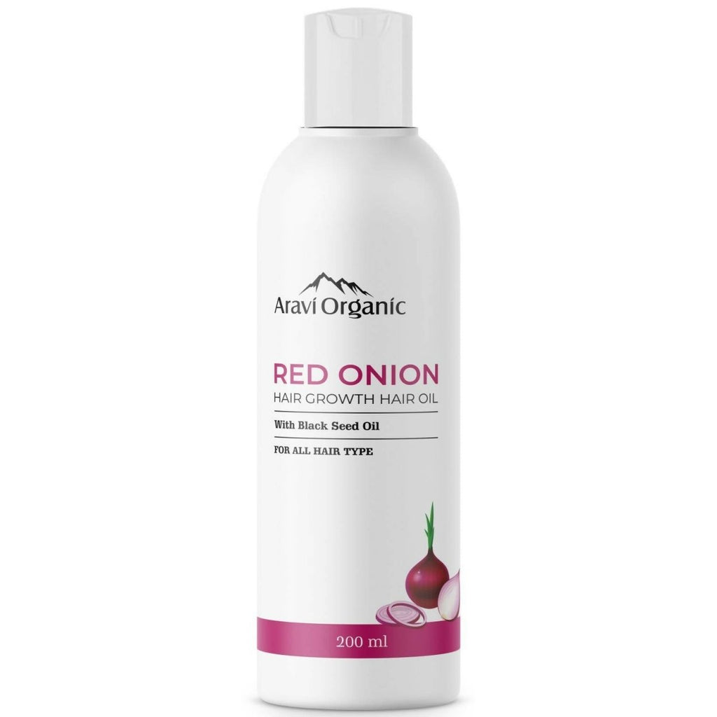 Aravi Organic Hair Growth Hair Oil with Onion Oil | Grocsy
