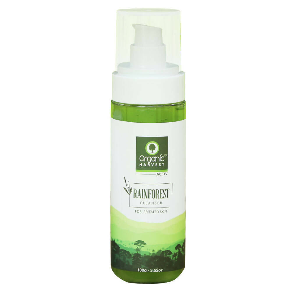 Organic Harvest Rainforest Cleanser For Irritated Skin | Grocsy
