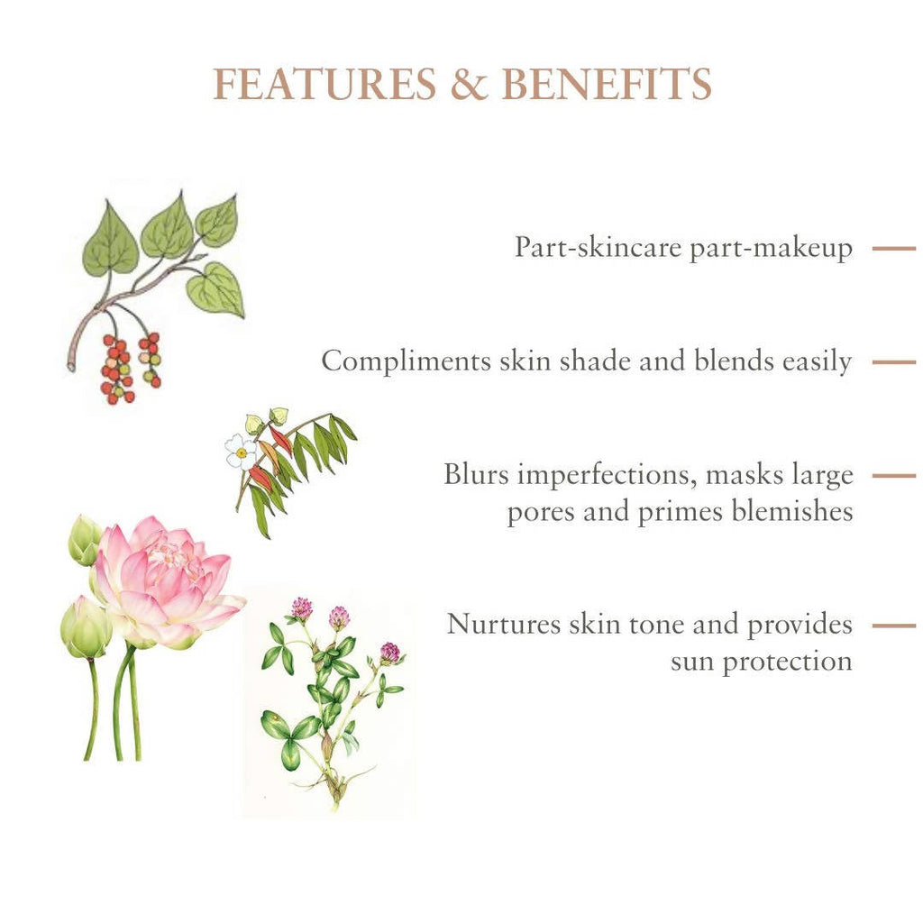 Just Herbs Enriched Skin Tint - 1 Ivory | Grocsy