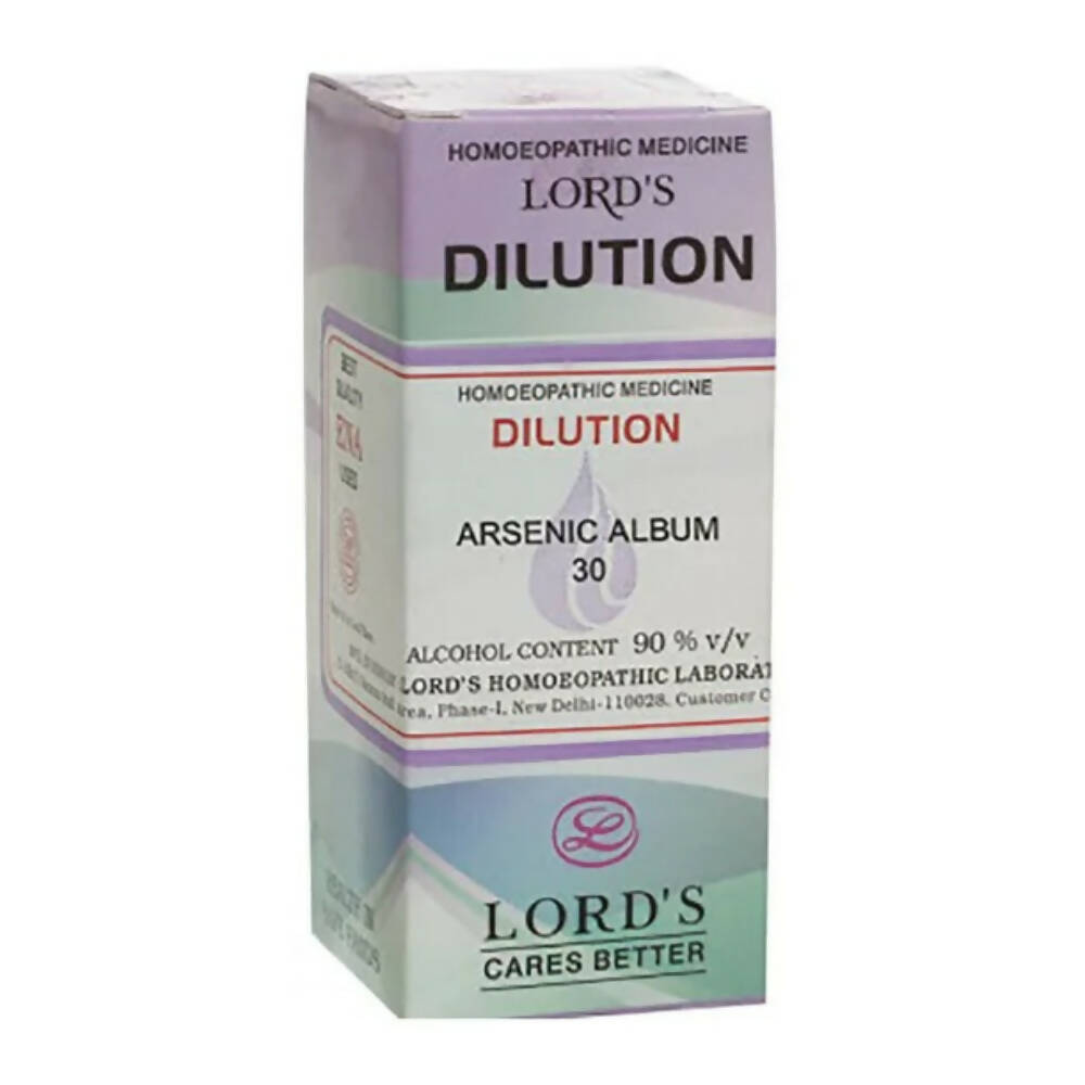 Lord's Homeopathy Arsenic Album Dilution | Grocsy
