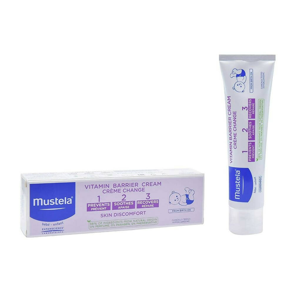 Mustela Baby 123 Vitamin Barrier Diaper Rash Cream | Grocsy