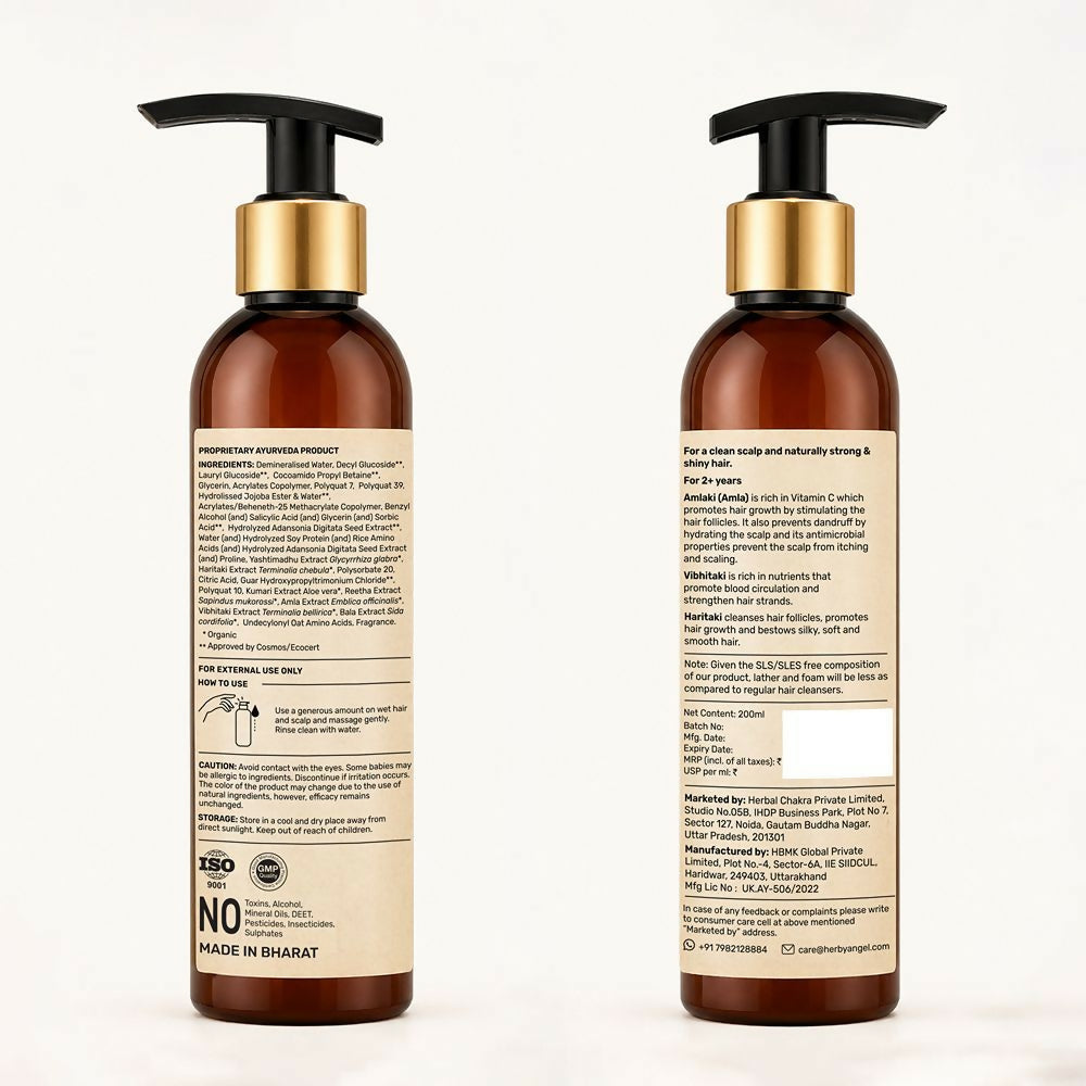 Herby Angel Triphala Shampoo & Conditioner for 2 Years+ Kids | Grocsy