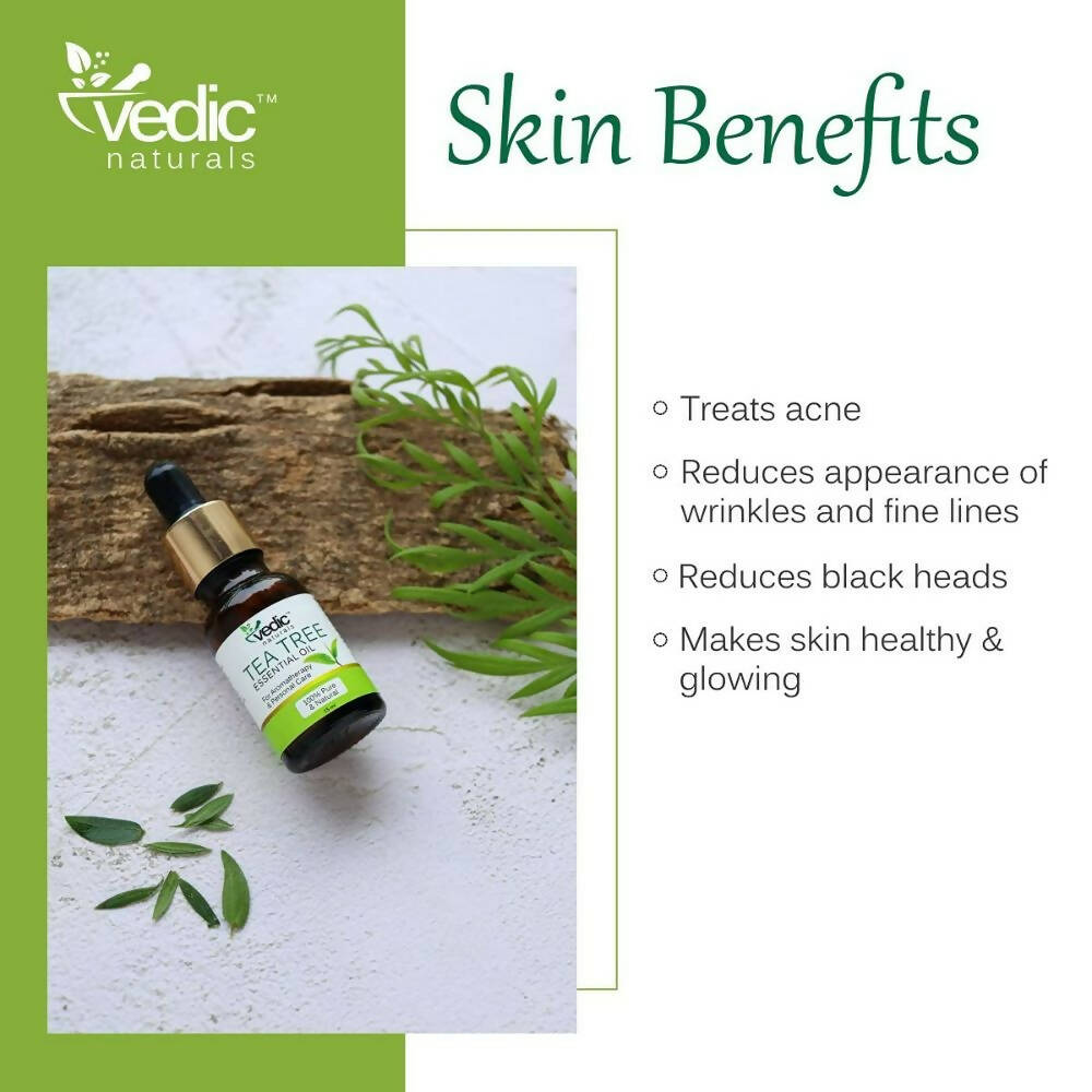 Vedic Naturals Tea Tree Essential Oil | Grocsy