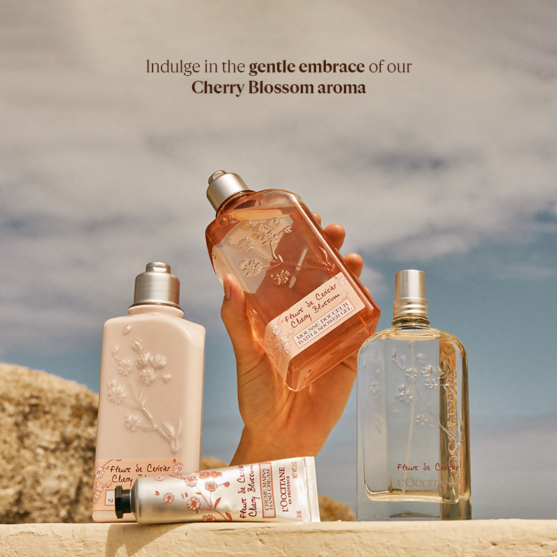 L'Occitane Cherry Blossom Shower Gel | Grocsy