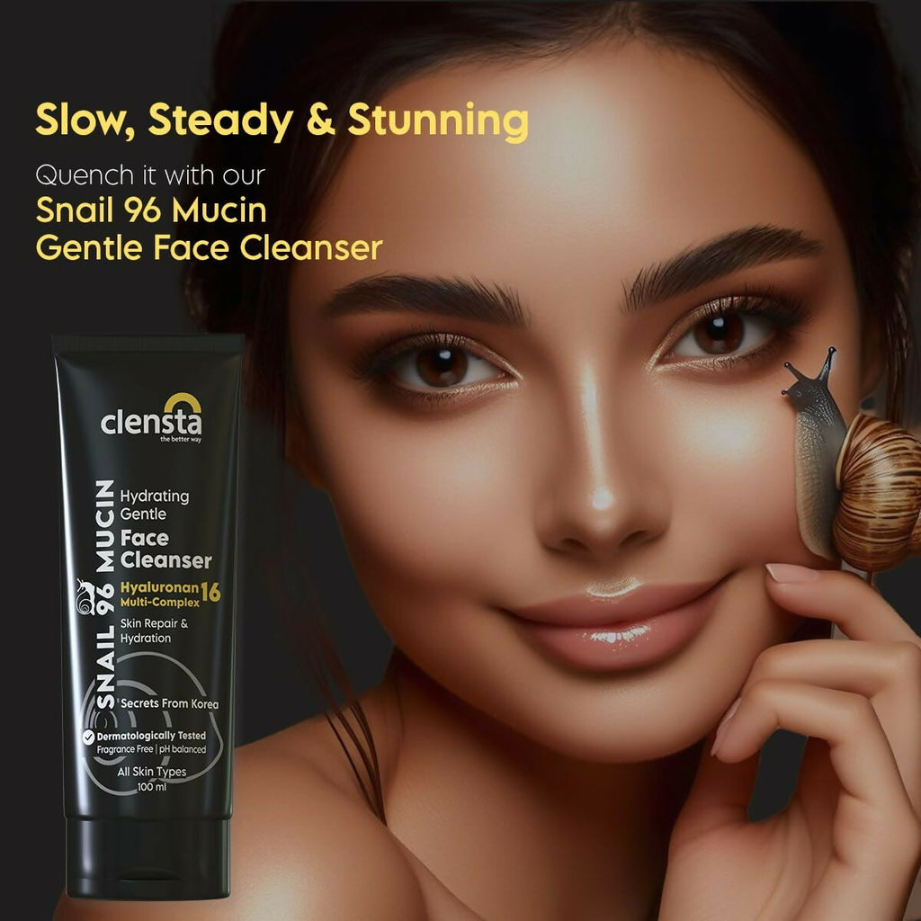 Clensta Snail 96 Mucin Skin Repair Gentle Face Cleanser | Grocsy
