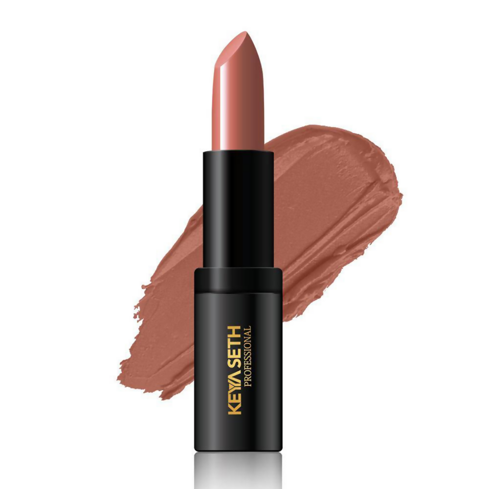 Keya Seth Aromatherapy Professional Matte Lipstick - Dark Nude | Grocsy