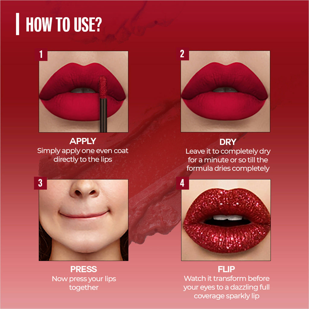 Colorbar Starry Flip Lipcolor Out And About-006 | Grocsy