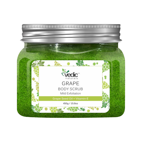 Vedic Naturals Grape Body Scrub | Grocsy