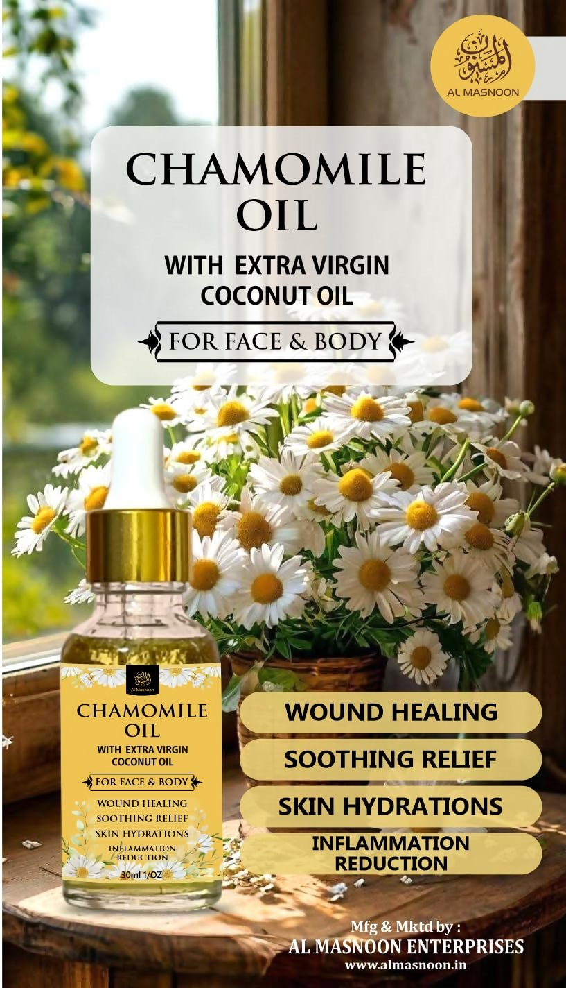 Al Masnoon Chamomile Oil (Babuna Oil / Roghan Babuna) | Grocsy
