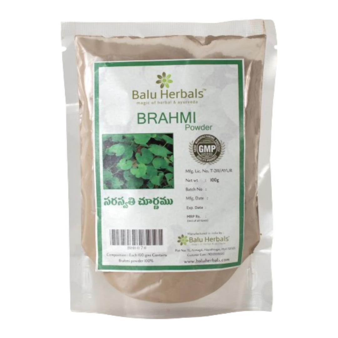 Balu Herbals Brahmi (Saraswathi) Powder | Grocsy