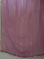 Suta Pink Striped Cotton Blend Saree | Grocsy