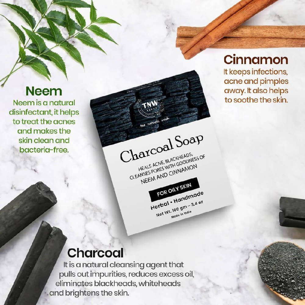 The Natural Wash Charcoal Soap | Grocsy
