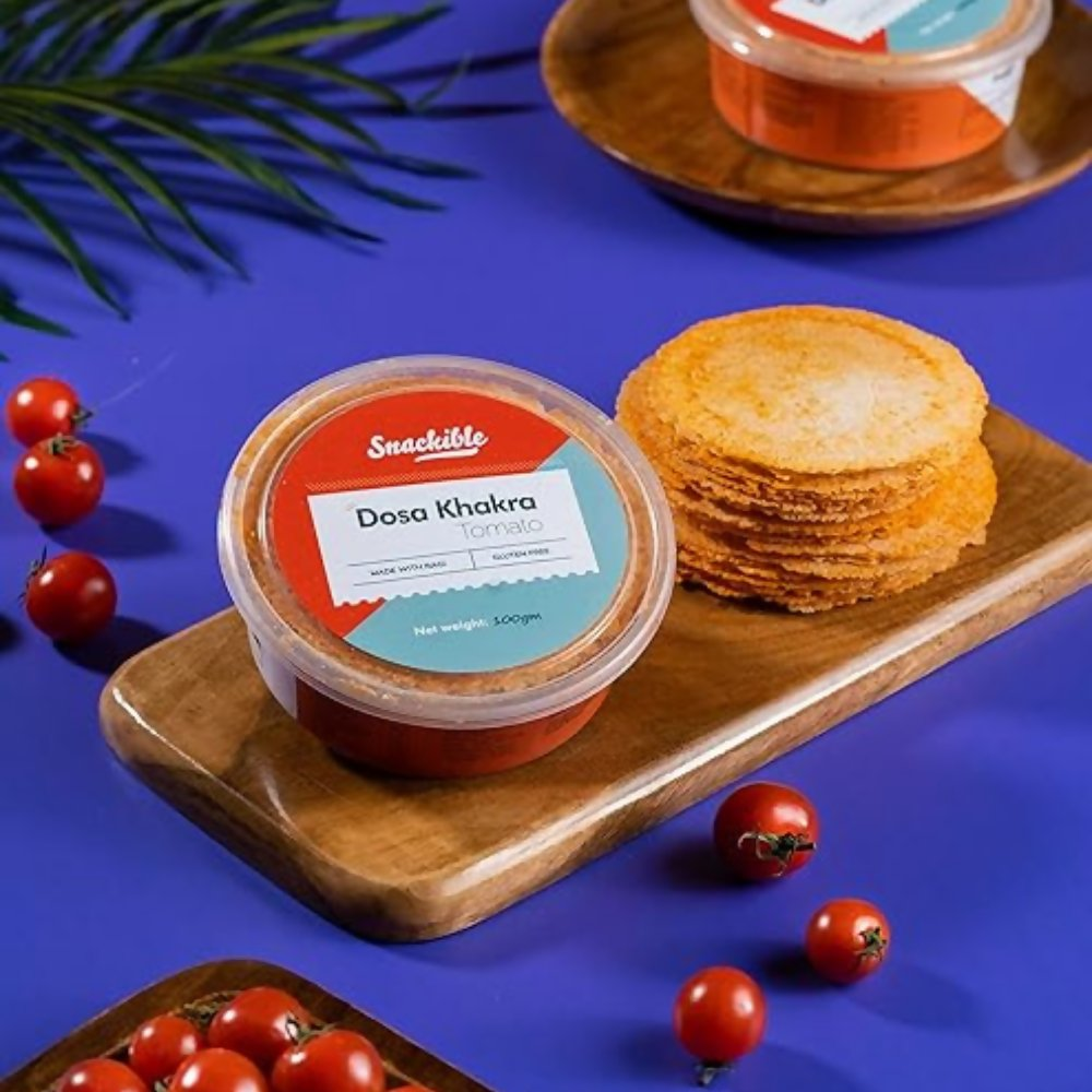 Snackible Tomato Dosa Khakra | Grocsy