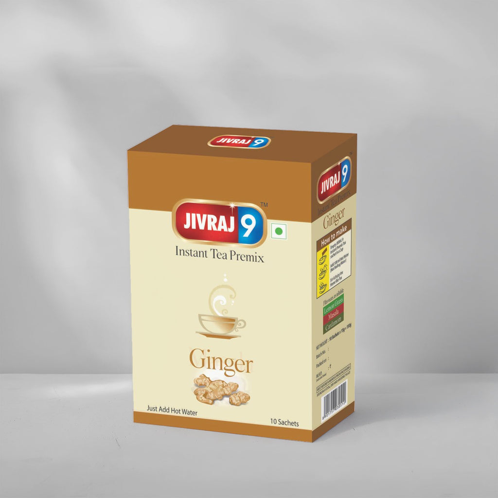 jivraj9 Tea Ginger Premix Tea Box | Grocsy