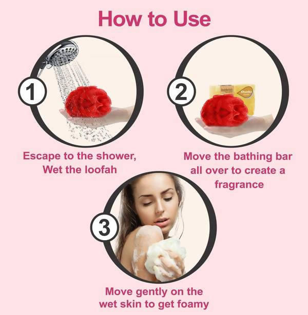 Bodyherbals Romance, Hand Made Rose & Geranium Bathing Bar | Grocsy