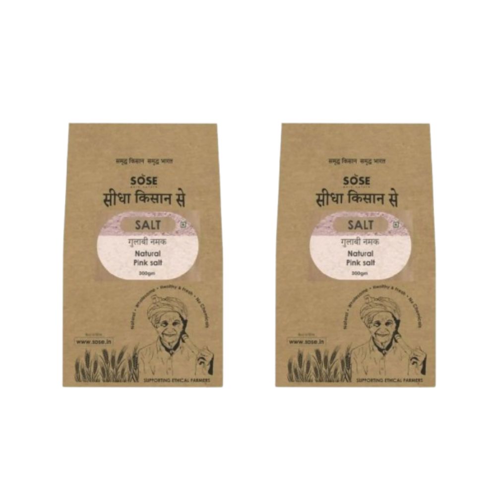 Gir Sidha Kisan Se Natural Himalayan Pink Salt | Grocsy