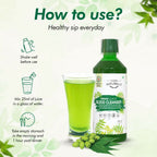 Farm Naturelle Neem Juice - Nature's Power for Detox and Skin Health | Grocsy