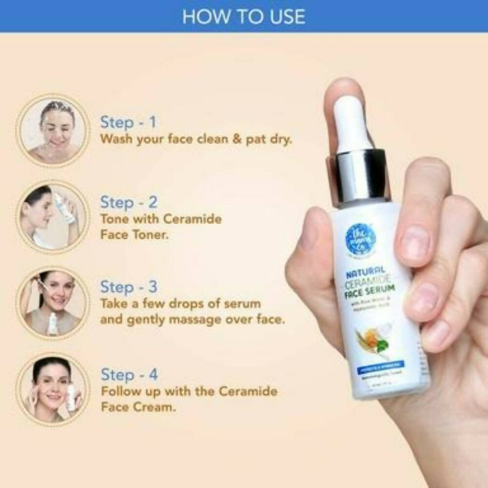 The Moms Co Natural Ceramide Face Serum | Grocsy
