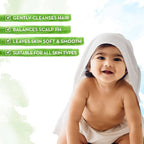 Mamaearth Milky Soft Baby Shampoo For Gently Cleanses Hair & Balances Scalp pH