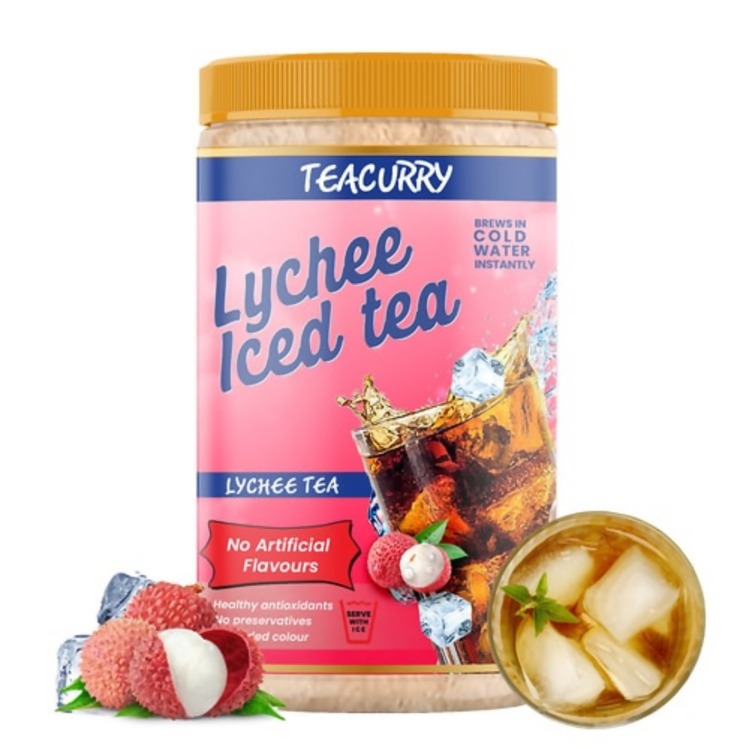 Teacurry Lychee Instant Iced Tea Powder | Grocsy
