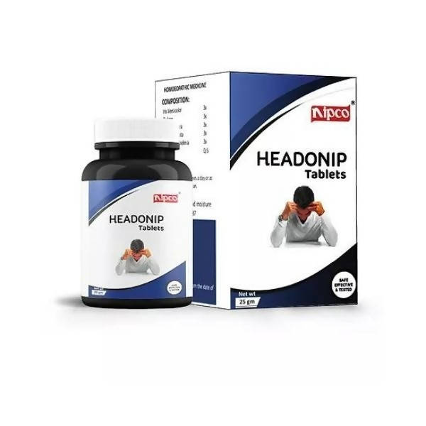 Nipco Homeopathy Headonip Tablets | Grocsy