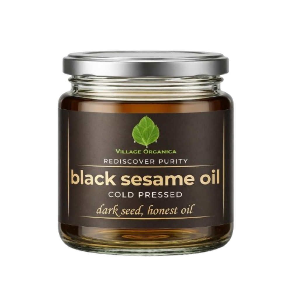 Village-Organica Black Sesame Seed Oil | Grocsy