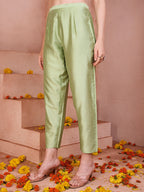 Thread Embroidered Kurta With Pant And Dupatta Set, Multicolor - Hiral Fashion | Grocsy