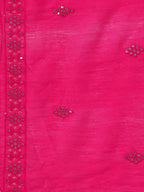 Hand Embroidered Kurta With Pant & Dupatta, Multicolor - Hiral Fashion | Grocsy