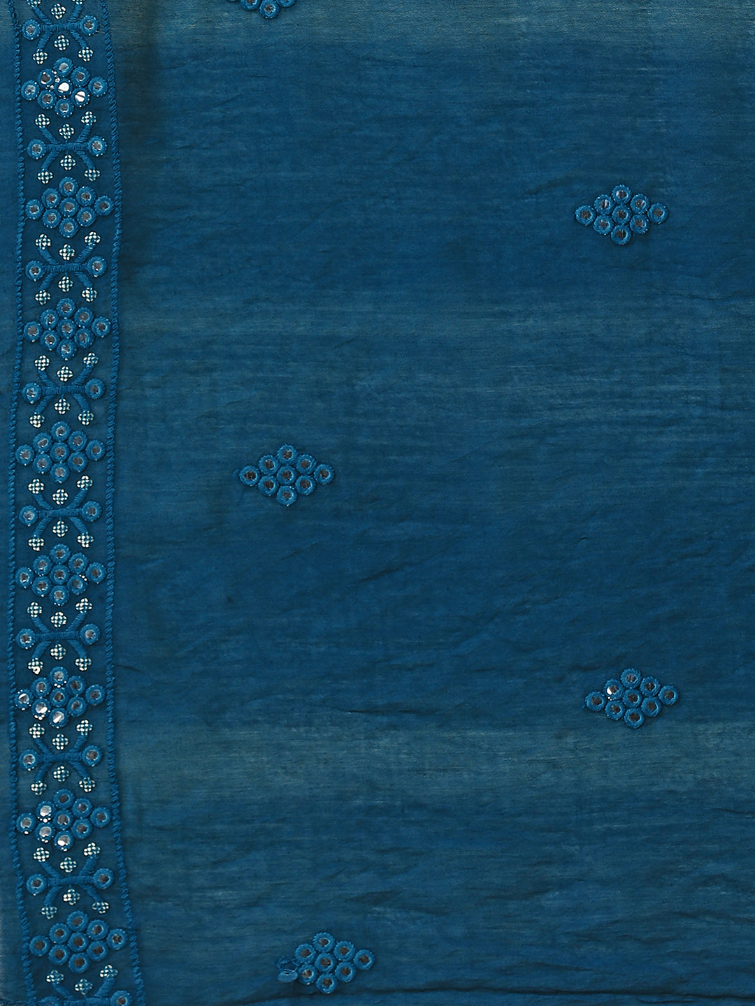 Hand Embroidered Kurta With Pant & Dupatta, Multicolor - Hiral Fashion | Grocsy