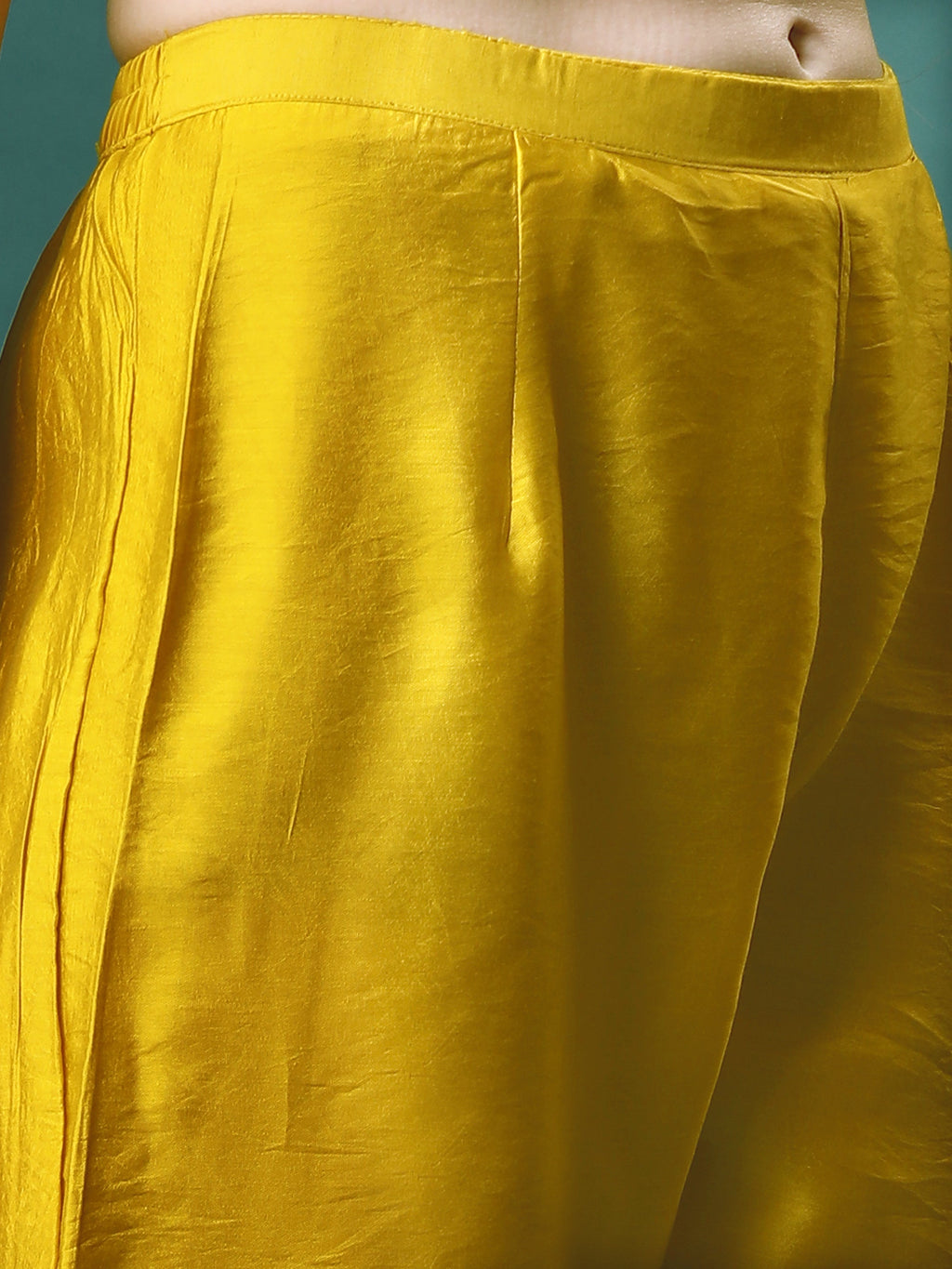 Hand Embroidered Kurta With Pant & Embroidered Dupatta, Multicolor - Hiral Fashion | Grocsy