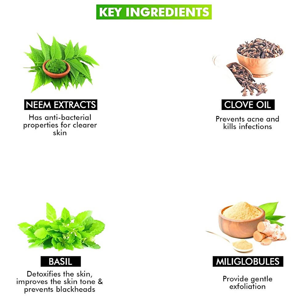 Inatur Oil Control Face Wash | Grocsy