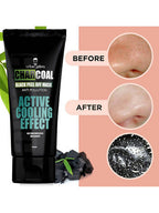 Urbangabru Charcoal Black Peel Off Mask | Grocsy