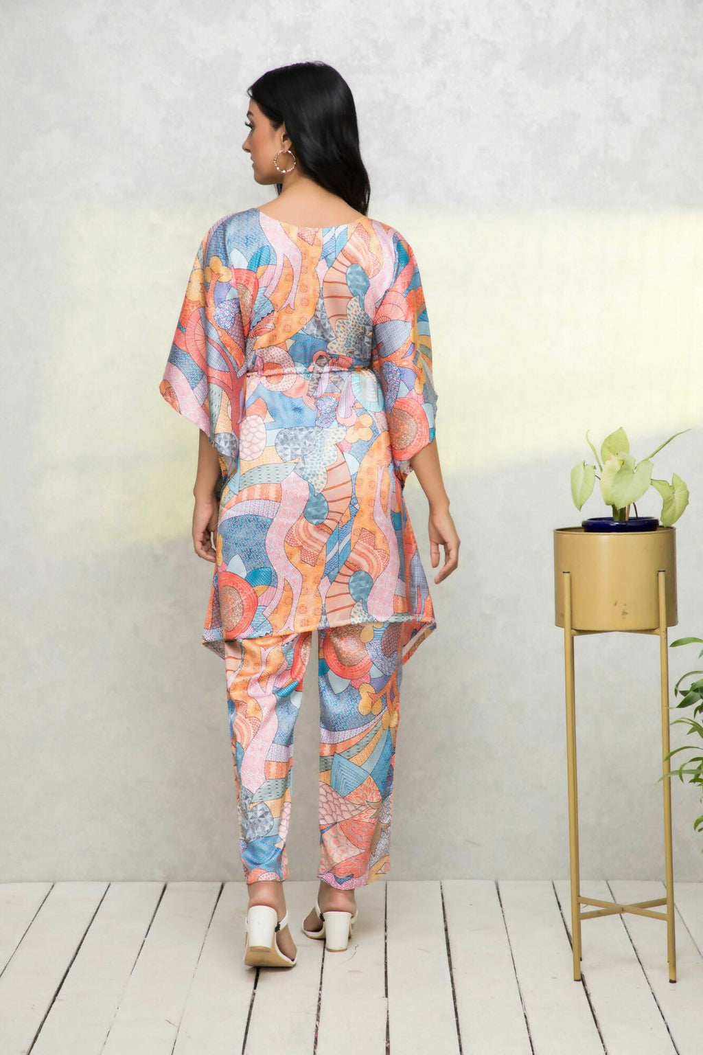 Myshka Multi - Printed Women Bling & Sparkly Co-Ords | Grocsy