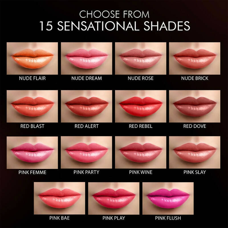 Lakme Absolute Skin Dew Satin Lipstick - 201 Pink Party | Grocsy