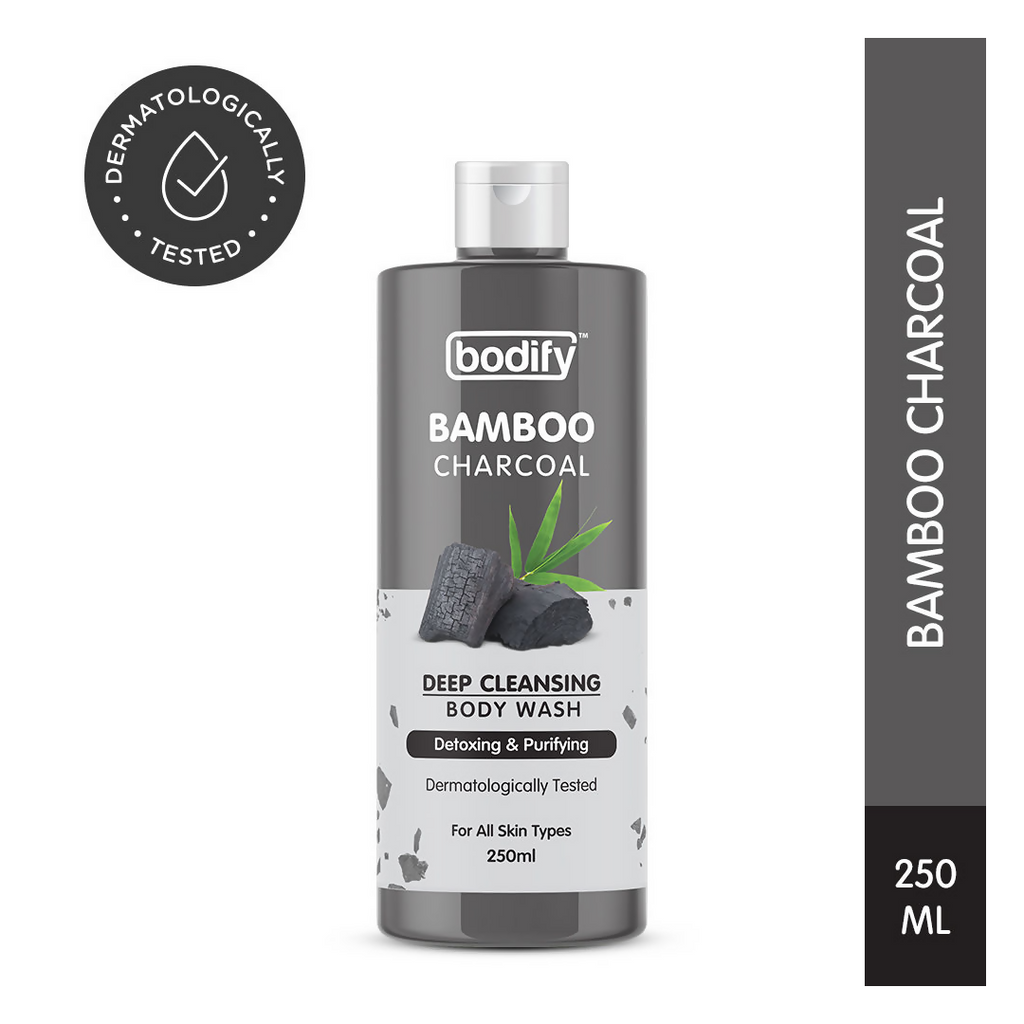 Bodify Bamboo Charcoal Deep Cleansing Body Wash | Grocsy