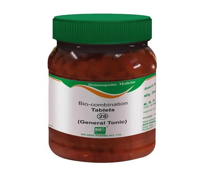 Bio India Homeopathy Bio-combination 28 Tablets | Grocsy