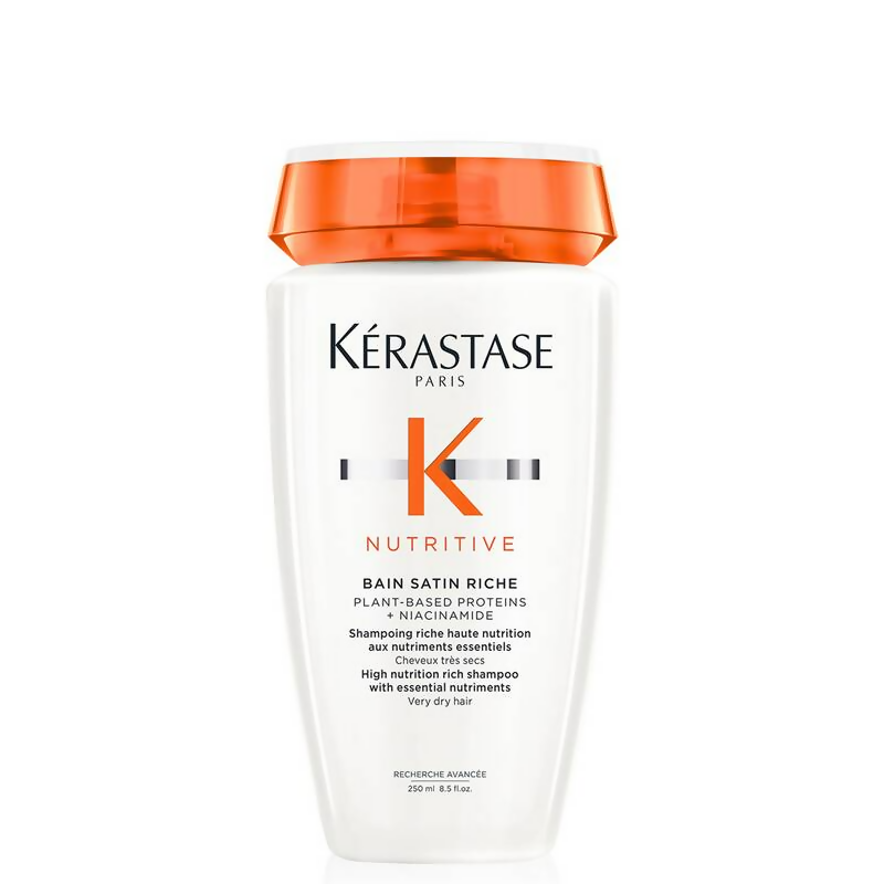 Kerastase Nutritive Riche Shampoo For Dry Hair With Proteins & Niacinamide Vegan | Grocsy