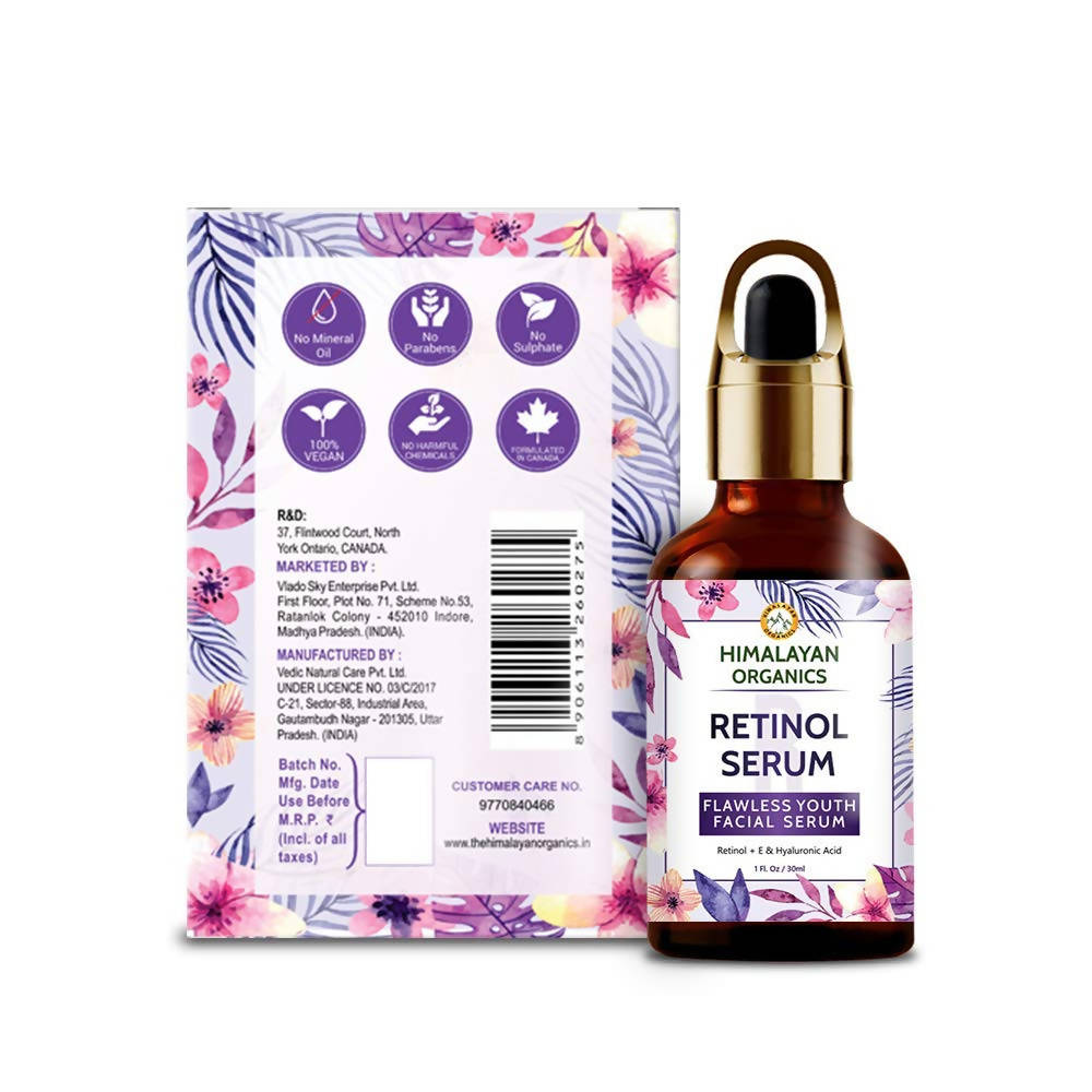 Himalayan Organics Retinol Serum Flawless Youth Facial Serum | Grocsy