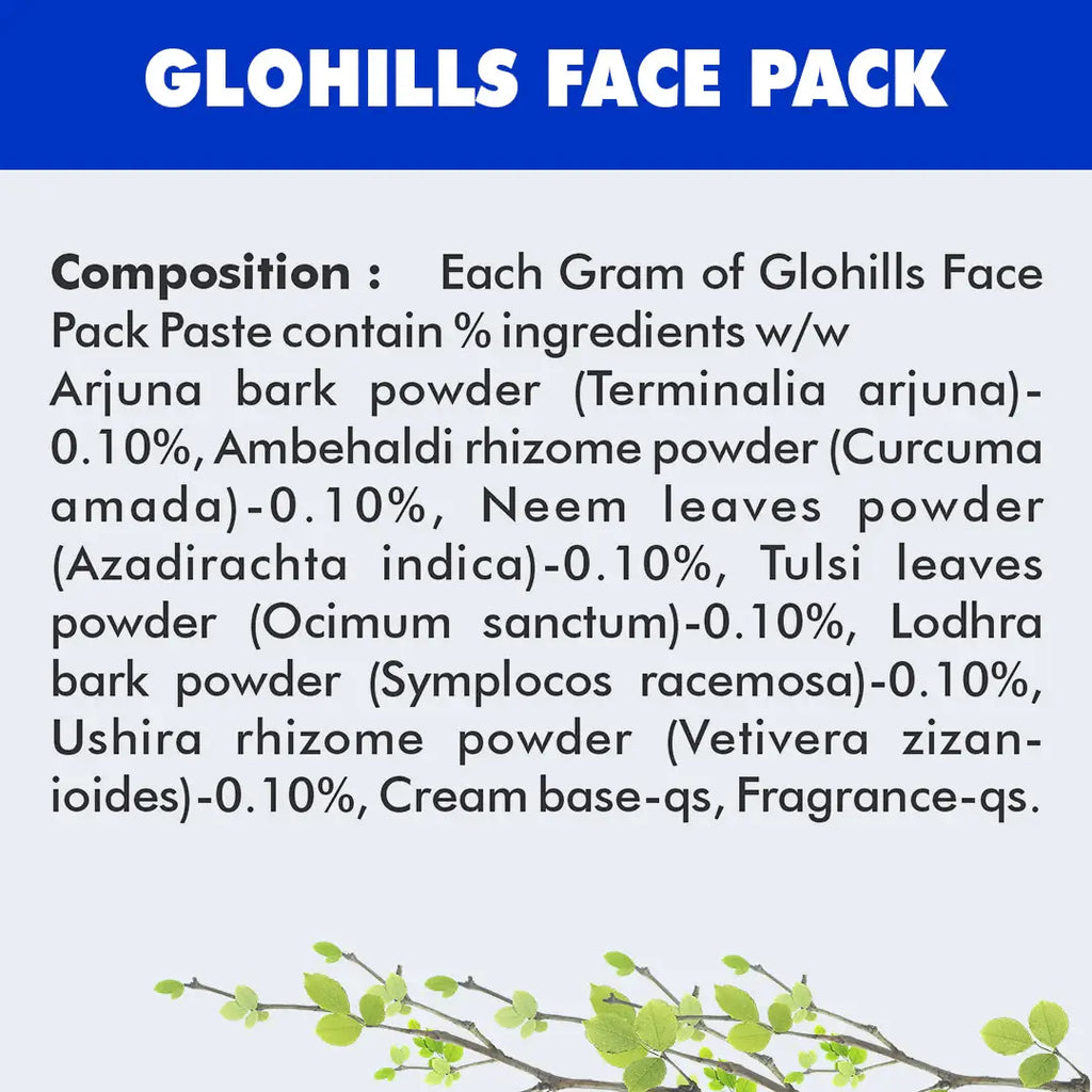Herbal Hills Glohills Face Pack | Grocsy