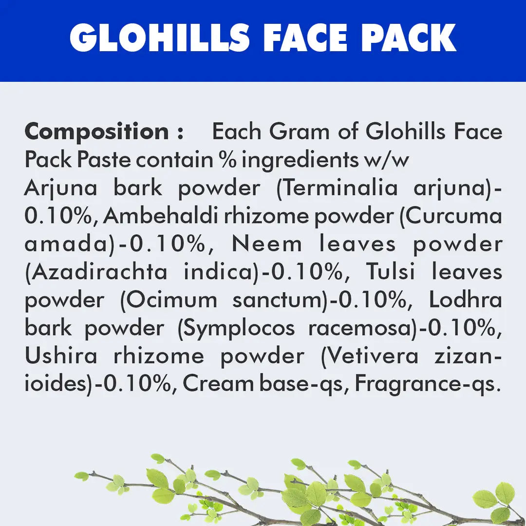 Herbal Hills Glohills Face Pack | Grocsy