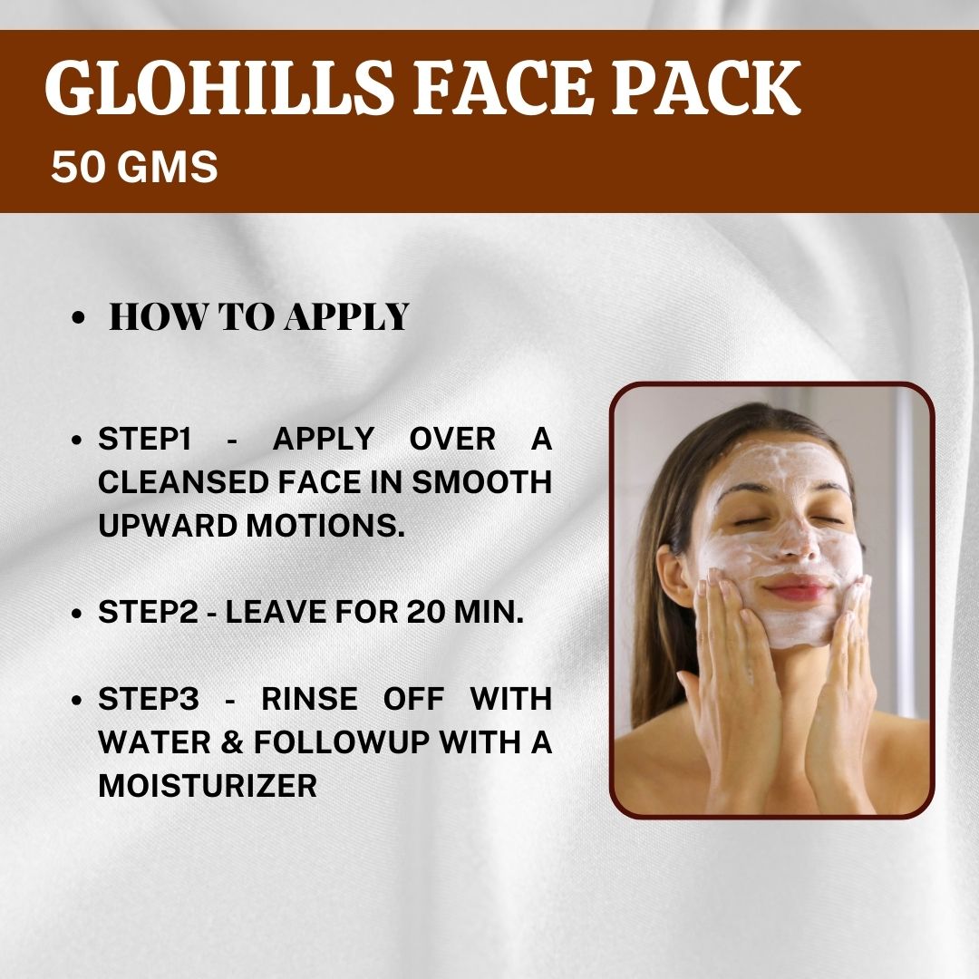 Herbal Hills Glohills Face Pack | Grocsy