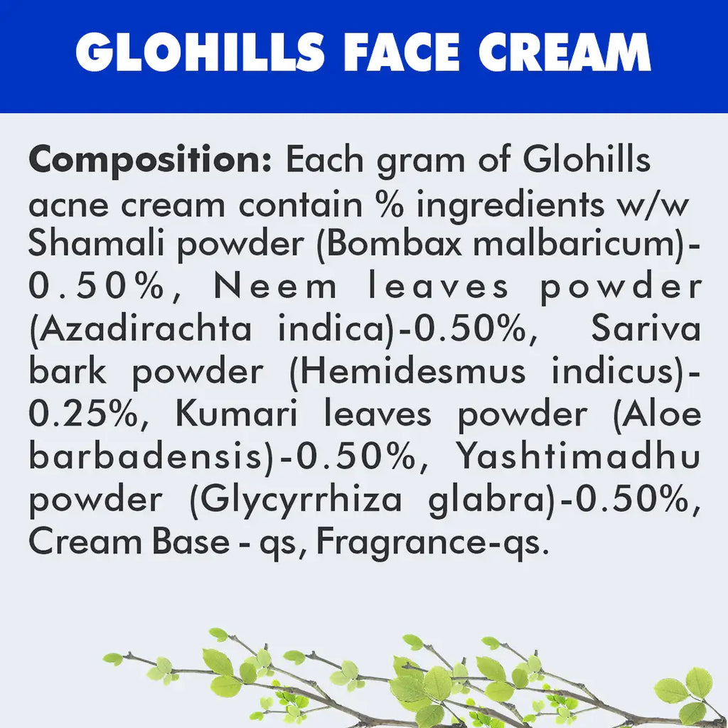 Herbal Hills Glohills Face Cream | Grocsy