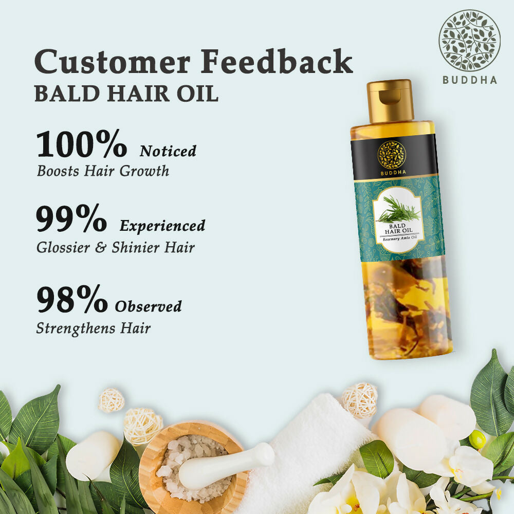 Buddha Natural Anti Bald Hair Oil | Grocsy