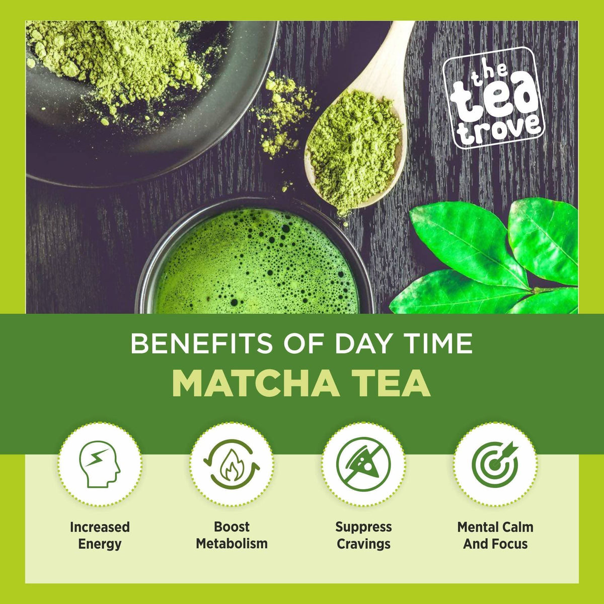 The Tea Trove - Matcha Green Tea | Grocsy
