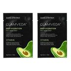 Glamveda Vitamin Sheet Mask-Pore Care & Nutrition | Grocsy