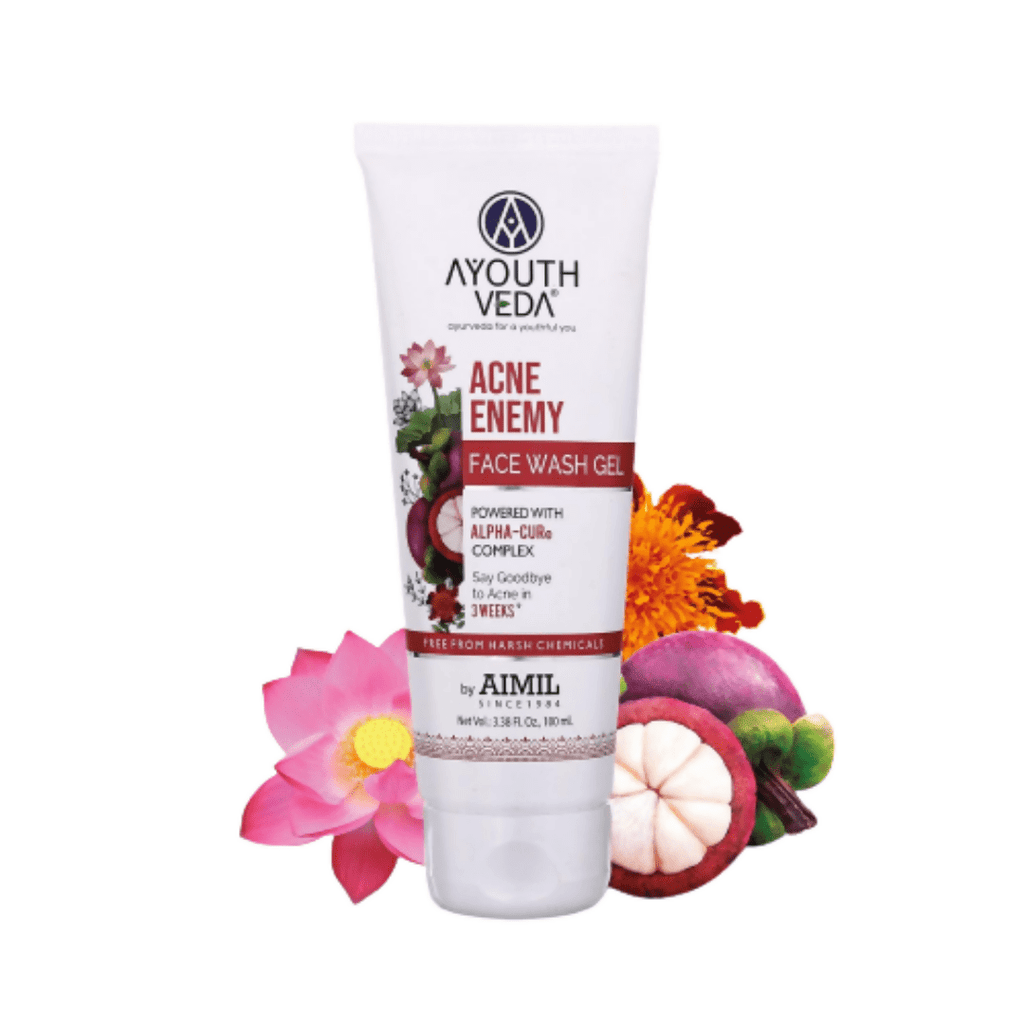 Ayouthveda Acne Enemy Face Wash Gel | Grocsy