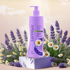 VI-JOHN Saffron Natural Fairness Body Lotion Calming Lavender with Chamomile Natural Moisturiser For Soft, Even-Toned & Radiant Skin Suitable for All Skin Types | Grocsy