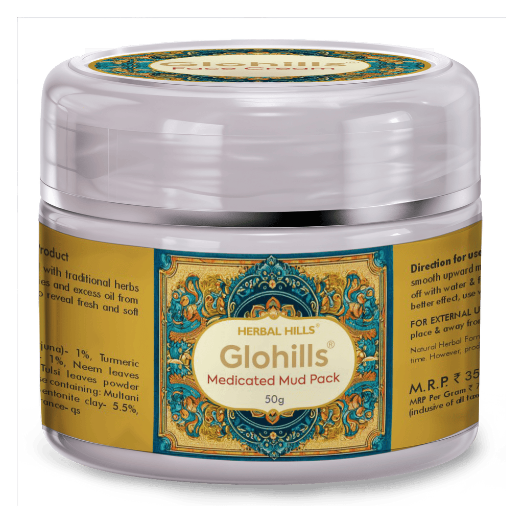 Herbal Hills Glohills Mud Pack | Grocsy